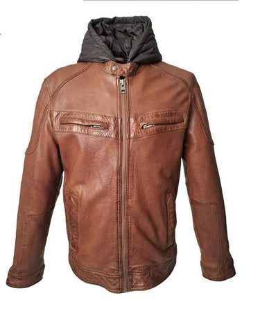 BLOUSON HOMME DRIVE 2 COGNAC COGNAC