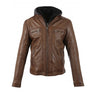 BLOUSON HOMME MOUTON VEGAS CAMEL CAMEL