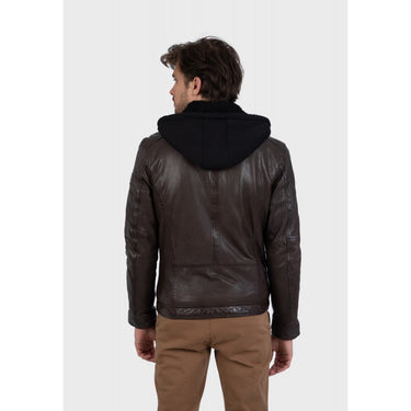 BLOUSON HOMME MOUTON VEGAS MARRON MARRON