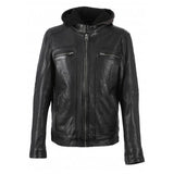 BLOUSON HOMME MOUTON VEGAS NOIR NOIR