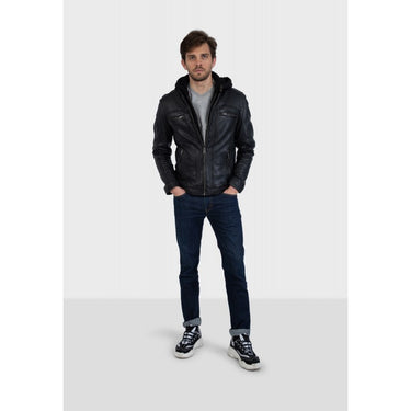 BLOUSON HOMME MOUTON VEGAS NOIR NOIR