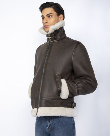 BLOUSON HOMME MARRON MARRON