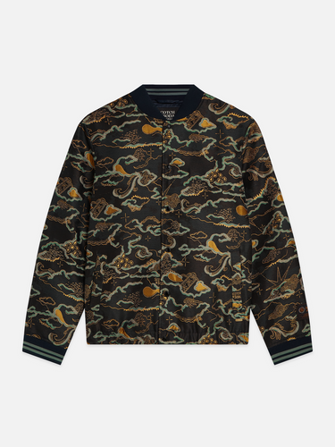 BLOUSON HOMME FESTIVE JACQUARD MARINE MARINE