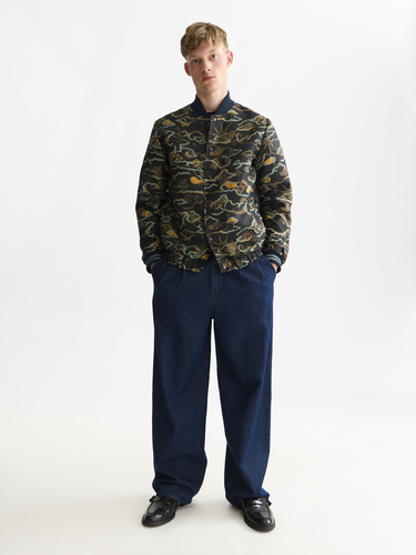 BLOUSON HOMME FESTIVE JACQUARD MARINE MARINE