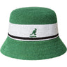 BOB BERMUDA STRIPE VERT VERT