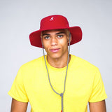 BOB UTILITY CORDS JUNGLE ROUGE ROUGE