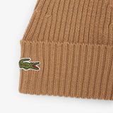 BONNET LACOSTE CAMEL CAMEL