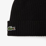 BONNET LACOSTE NOIR NOIR