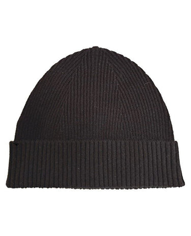 BONNET CASHMERE NOIR NOIR