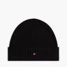 BONNET TH FLAG PIMA COTTON NOIR NOIR