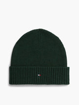 BONNET TH FLAG PIMA COTTON VERT VERT