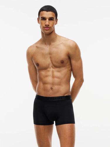 BOXERS HOMME 3P TRUNK MARINE / NOIR MARINE / NOIR