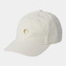CASQUETTE HEART METAL NATUREL NATUREL
