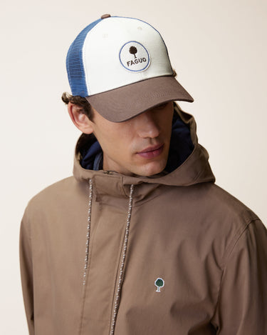 CASQUETTE TRUCKER CAP WOVEN BEIGE BEIGE