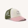 CASQUETTE TRUCKER CAP WOVEN CREME CREME
