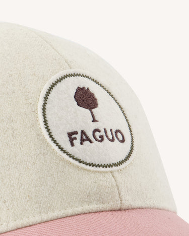 CASQUETTE TRUCKER CAP WOVEN CREME CREME