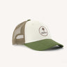 CASQUETTE TRUCKER CAP WOVEN KAKI KAKI
