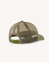 CASQUETTE TRUCKER CAP WOVEN KAKI KAKI