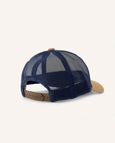CASQUETTE TRUCKER CAP WOVEN MARINE MARINE