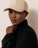 Casquette Hartford Cap velours côtelé crème – vue 5