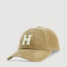 Casquette Hartford Cap velours côtelé kaki