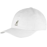 CASQUETTE WASH BASEBALL BLANC BLANC