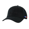 CASQUETTE COTON TON SUR TON NOIR NOIR