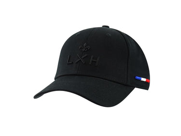 CASQUETTE COTON TON SUR TON NOIR NOIR