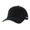 CASQUETTE COTON TON SUR TON NOIR NOIR