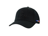 CASQUETTE COTON TON SUR TON NOIR NOIR