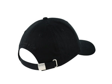 CASQUETTE COTON TON SUR TON NOIR NOIR