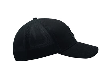 CASQUETTE COTON TON SUR TON NOIR NOIR