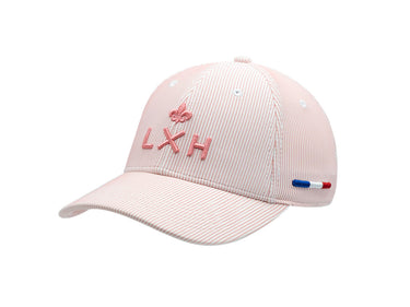 CASQUETTE RAYEE TON SUR TON ROSE ROSE