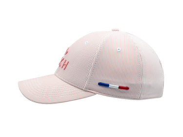 CASQUETTE RAYEE TON SUR TON ROSE ROSE