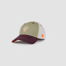 CASQUETTE MIXTE BILLYS 2 TONES ARGILE/BOURGOGNE ARGILE/BOURGOGNE