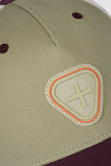 CASQUETTE MIXTE BILLYS 2 TONES ARGILE/BOURGOGNE ARGILE/BOURGOGNE