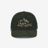 CASQUETTE CONNOR CORDUROY VERT VERT