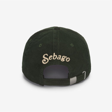 CASQUETTE CONNOR CORDUROY VERT VERT