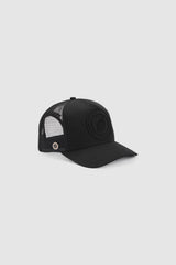CASQUETTE 3D UNI CAP NOIR NOIR