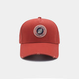 CASQUETTE USED BASIC CAP ROUGE ROUGE