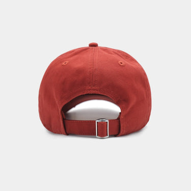 CASQUETTE USED BASIC CAP ROUGE ROUGE