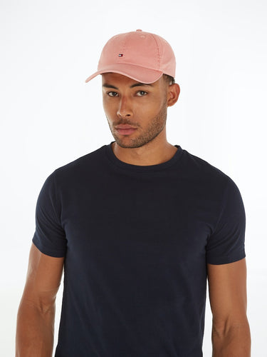 CASQUETTE TH FLAG SOFT 6 PAN ROSE ROSE
