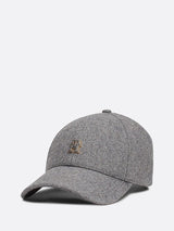 CASQUETTE TH MONOGRAM WINTER GRIS GRIS