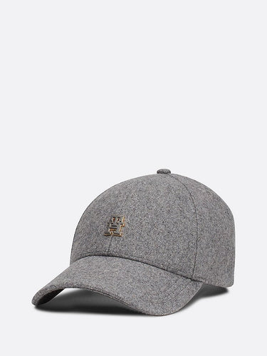CASQUETTE TH MONOGRAM WINTER GRIS GRIS