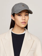 CASQUETTE TH MONOGRAM WINTER GRIS GRIS