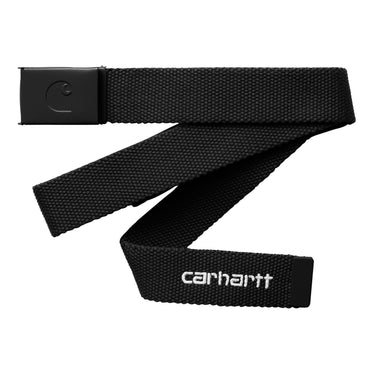 CEINTURE C-LOGO BELT TONAL NOIR NOIR