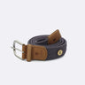 CEINTURE NYLON SOLID GRIS GRIS