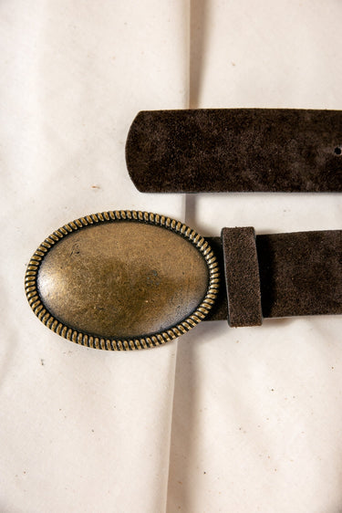 CEINTURE KALLAS MARRON MARRON