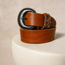 CEINTURE KIRZA CAMEL CAMEL