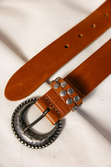 CEINTURE KIRZA CAMEL CAMEL